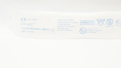 Covidien 31145751 Utility Marker Labels (x)- Pack of 9